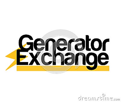 Generator Exchange Logo Vector Illustration