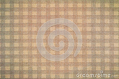 Generic checked Gingham pattern, vintage tones Stock Photo