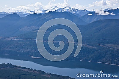 Generic Pacific Northwest Scenery Stock Photo