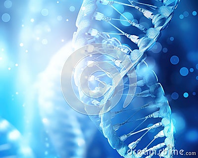Genetic and hereditary value Medical Investigation is a concept. Stock Photo