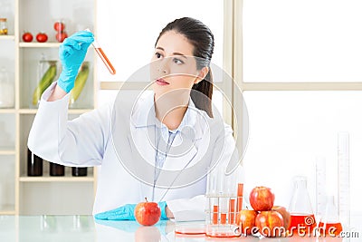 Genetic modification is not only way for food plan Stock Photo