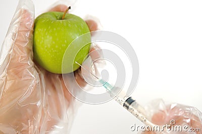 Genetically modified food 2 Stock Photo