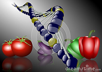 Genetically modified food Stock Photo