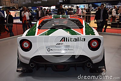 Geneva, Switzerland - March 06, 2019: Manifattura Automobili Torino at 89th GIMS Editorial Stock Photo