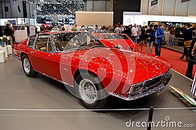 Jensen Interceptor at Geneva 2017 Editorial Stock Photo