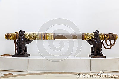 Genghis Khan's golden whip Editorial Stock Photo