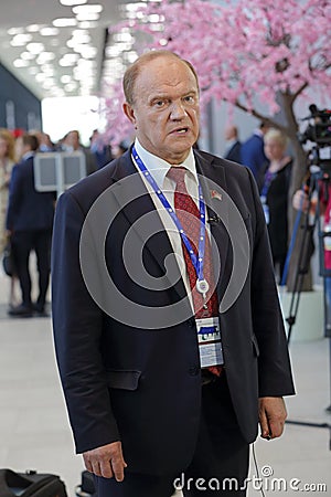 Gennady Zyuganov Editorial Stock Photo