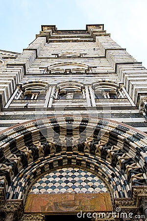Genoa,cathedral Stock Photo
