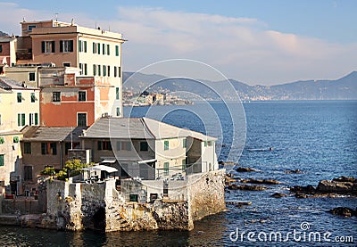 Genova coast Stock Photo