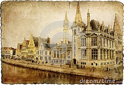 Gent - belgium Stock Photo