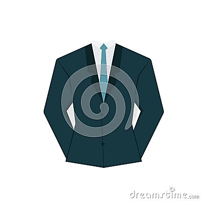 Gentleman suit vector element design template Vector Illustration