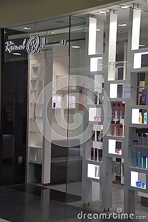 Gents Salon at Deira City Centre Shopping Mall in Dubai, UAE Editorial Stock Photo