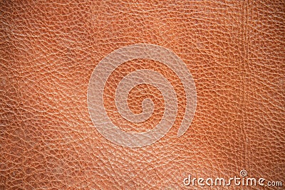 Genuine leather texture background. Dark brown, orange textures for decoration blank. Vintage skin natural suede with design line Stock Photo