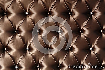 Genuine leather upholstery Stock Photo