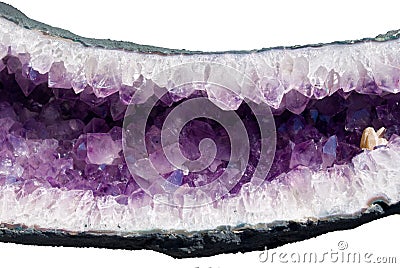 Geode Crystals Stock Photo