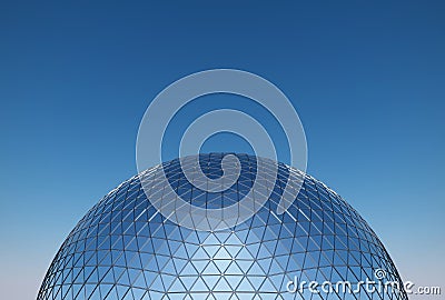 Geodesic dome Stock Photo