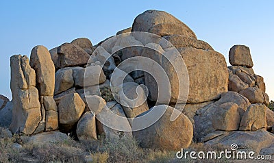 Geological rock formations Stock Photo