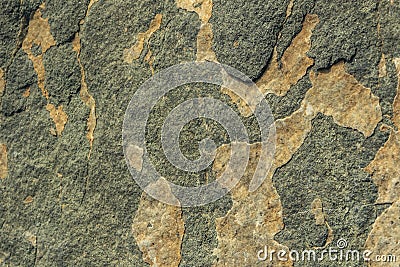 Geological rock shapes and patterns Stock Photo