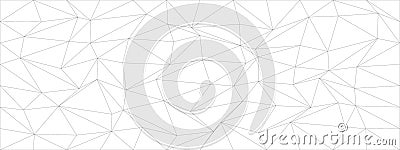 Geometric abstract art with triangular patterns and dynamic lines for modern design Vector Illustration