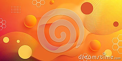 Geometric abstract background. Application technology development concept and creativity in computer innovation. black, circle Stock Photo