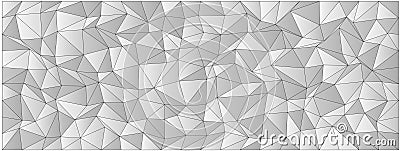 Geometric abstract background featuring dynamic triangular patterns for modern design projects Vector Illustration