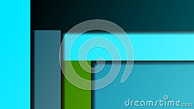 Geometric abstract background with rectangular elements. Material design Stock Photo