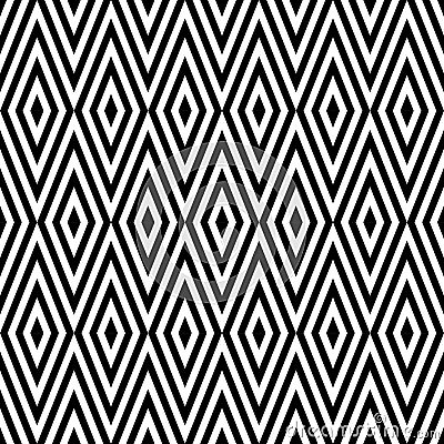 Geometric abstract retro seamless pattern background Vector Illustration
