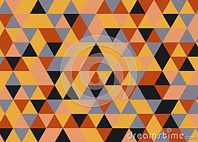 Geometric backdrop. Polygonal crystal texture. Triangular texture. Vector Illustration