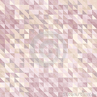 Geometric background of colored triangle Vector Illustration