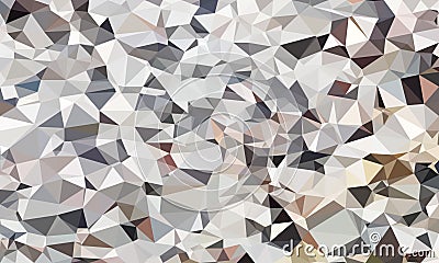 Abstract polygonal triangle background. Vector Polygon which consist of triangles. Vector Illustration