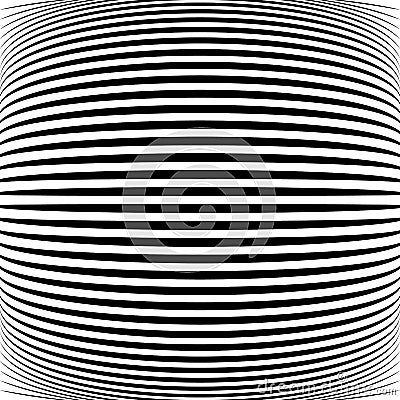 Geometric black and white texture. Mesh, grid pattern of lines Vector Illustration