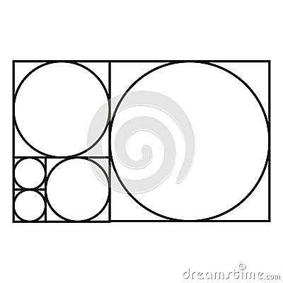Geometric circle layout. Abstract sphere grid. Minimal black arrangement. Vector shape concept. Vector Illustration