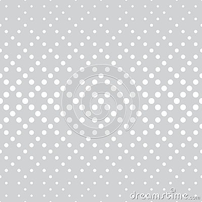 Geometric circles gradient halftone seamless subtle pattern Vector Illustration