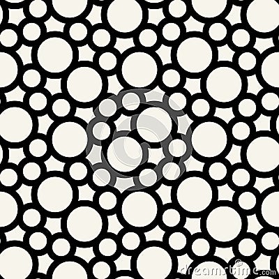 geometric circles graphic design print pattern Vector Illustration