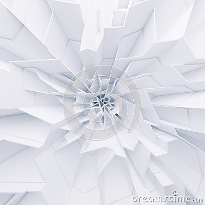 Geometric color abstract polygons wallpaper Stock Photo