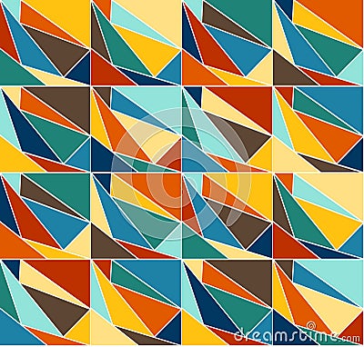 Geometric color background pattern Stock Photo
