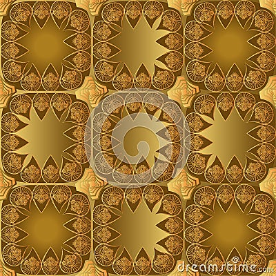 Abstract seamless background pattern of vague patterns Vector Illustration