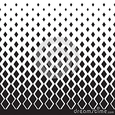 Geometric degrade motif in white and black Vector Illustration