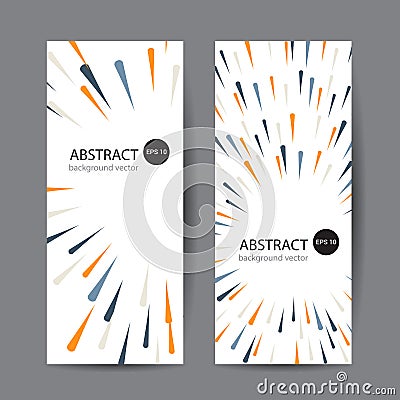 Geometric design banner web template vector abstract Vector Illustration