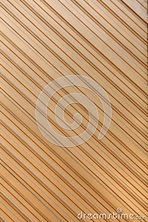 Geometric excerpt in metal in gold color Stock Photo