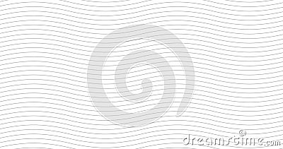 Geometric grey waves seamless pattern. Light collection. Abstract wave textured background design. Vector illustration for Cartoon Illustration