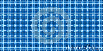 Geometric grid paper blueprint texture Cartoon Illustration