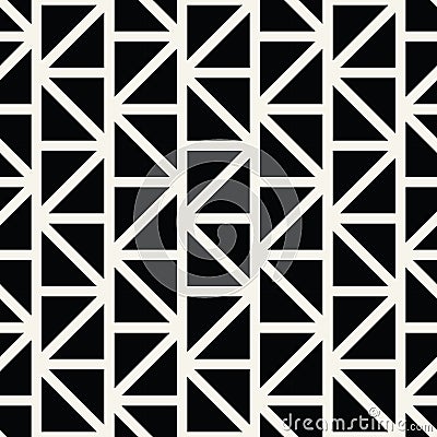 Geometric grid triangle minimal graphic vector pattern Vector Illustration