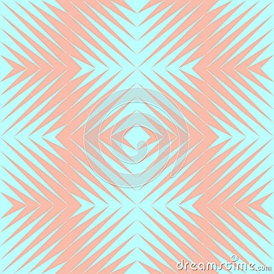 Geometric jagged edge seamless pattern. Vector Illustration