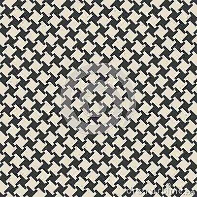 Geometric monochrome seamless pattern Vector Illustration