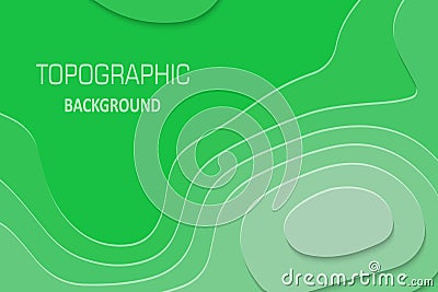 Geometric paper cut background Vector Illustration