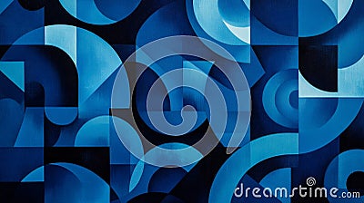 geometric pattern designs with bold and colorful graphic elements, puzzling compositions, and abstract minimalism Stock Photo
