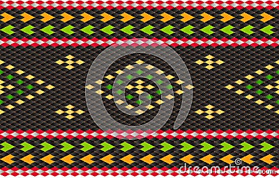 Abstract string line pattern template hobbit Stock Photo