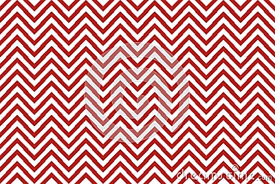 Geometric pattern seamless chevron white red Stock Photo