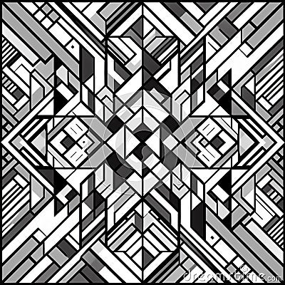 Geometric Patterns with Negative Space Using negative space with Stock Photo